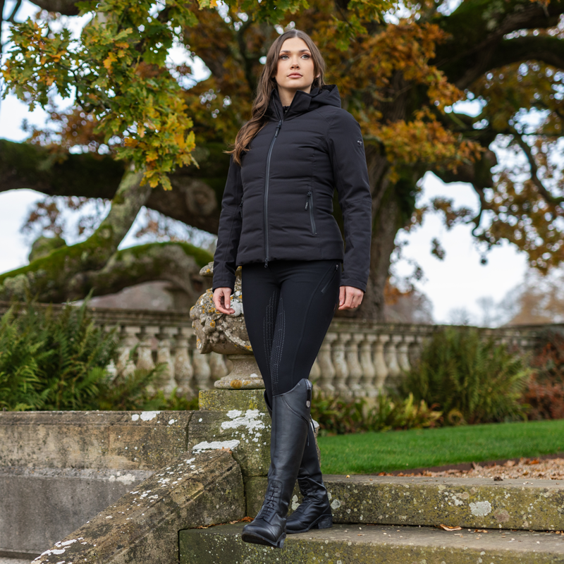 LeMieux Brooke Ladies Hybrid Waterproof Jacket - Black-11