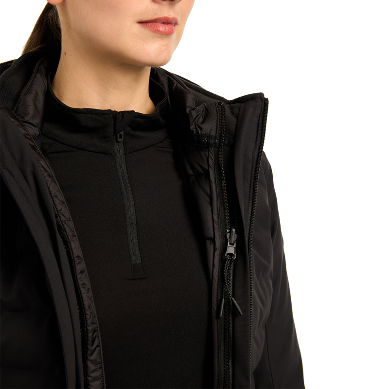 LeMieux Brooke Ladies Hybrid Waterproof Jacket - Black-7