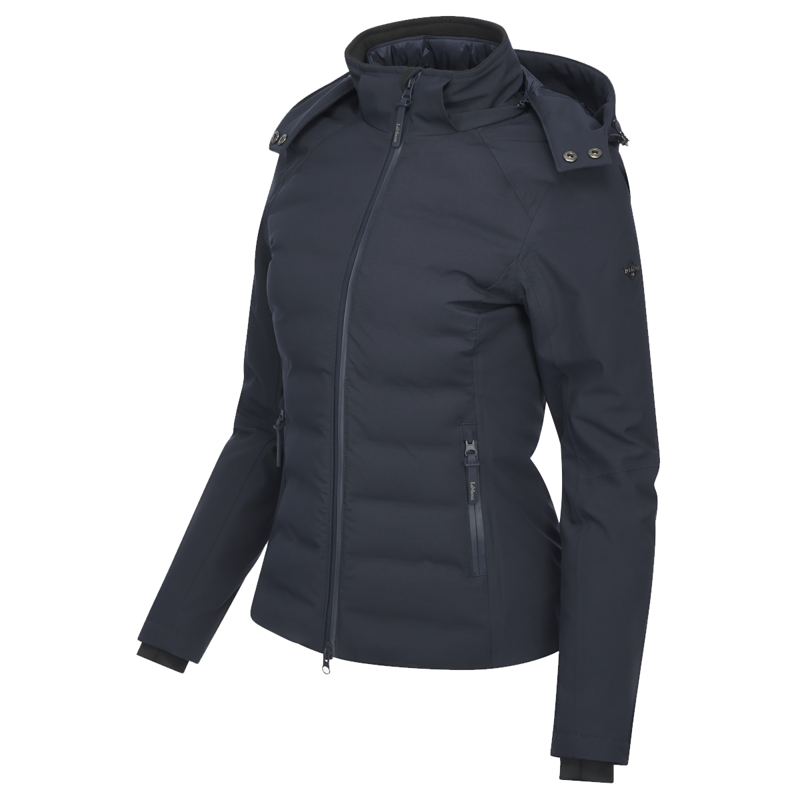 LeMieux Brooke Ladies Hybrid Waterproof Jacket - Navy-1
