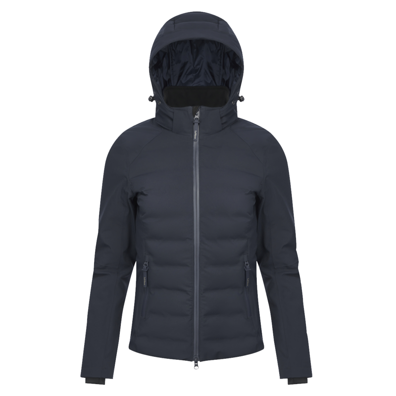 LeMieux Brooke Ladies Hybrid Waterproof Jacket - Navy-2