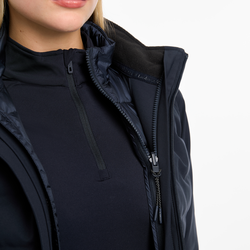 LeMieux Brooke Ladies Hybrid Waterproof Jacket - Navy-13