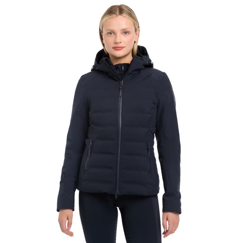 LeMieux Brooke Ladies Hybrid Waterproof Jacket - Navy-7