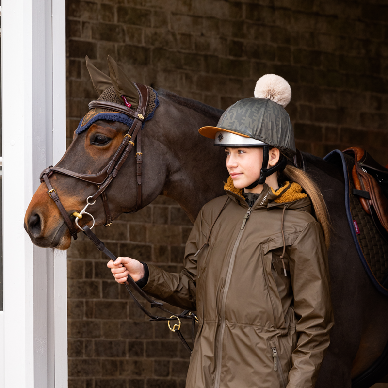 LeMieux Casey Hat Silk - Alpine-5