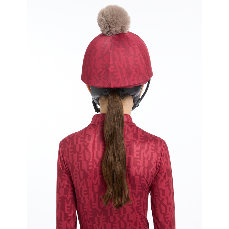 LeMieux Casey Hat Silk - Ember-4