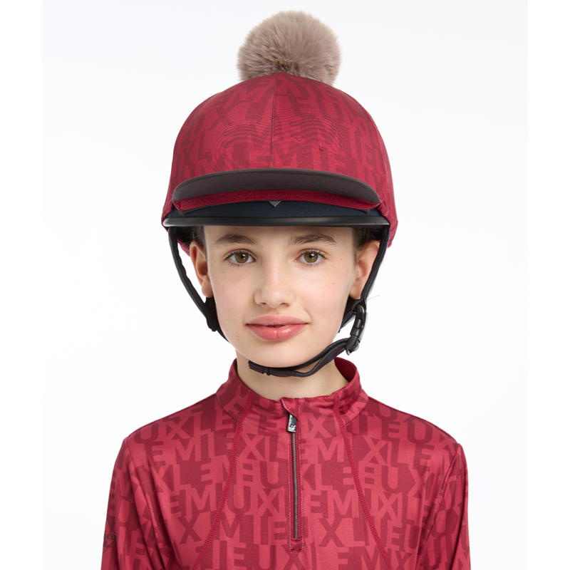 LeMieux Casey Hat Silk - Ember-3