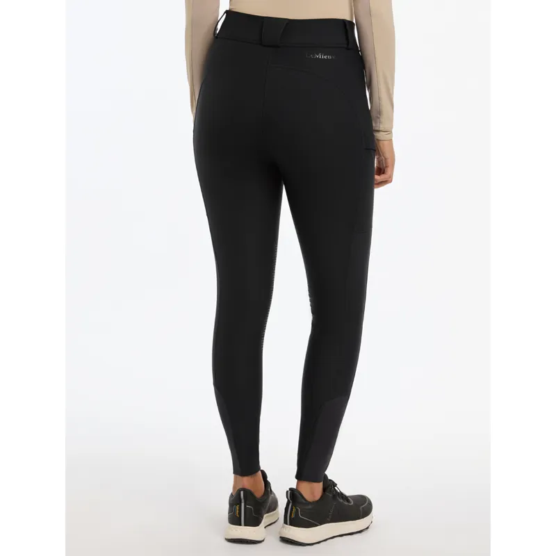 LeMieux Drytex Waterproof Breeches Knee Grip - Black-3