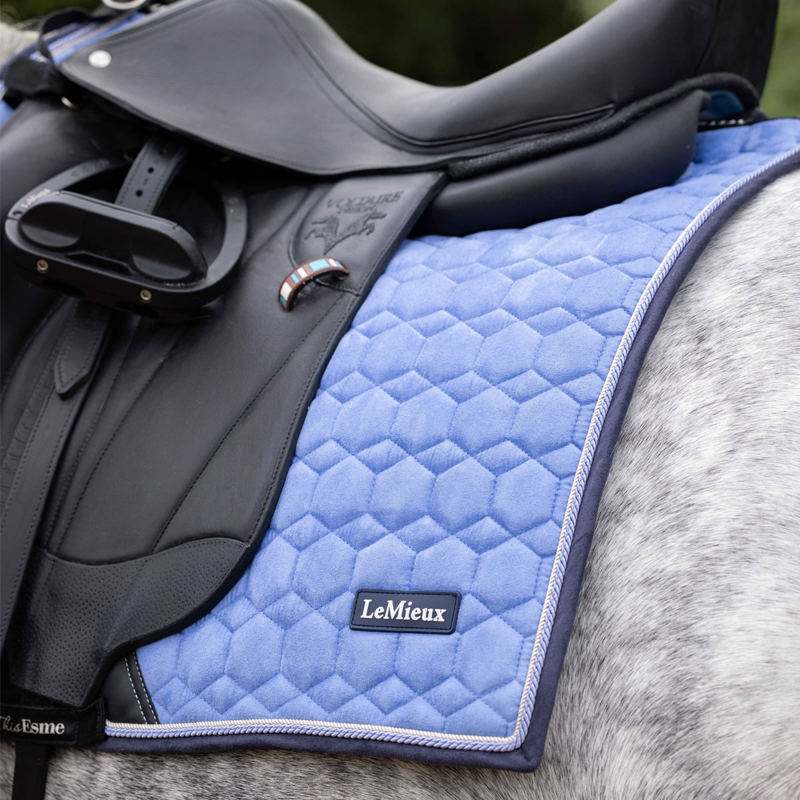 LeMieux Esme Dressage Pad - Corn Blue-1