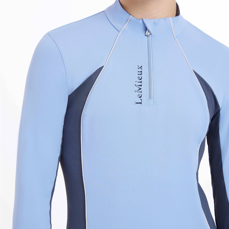 LeMieux Esme Young Rider Base Layer - Corn Blue-2