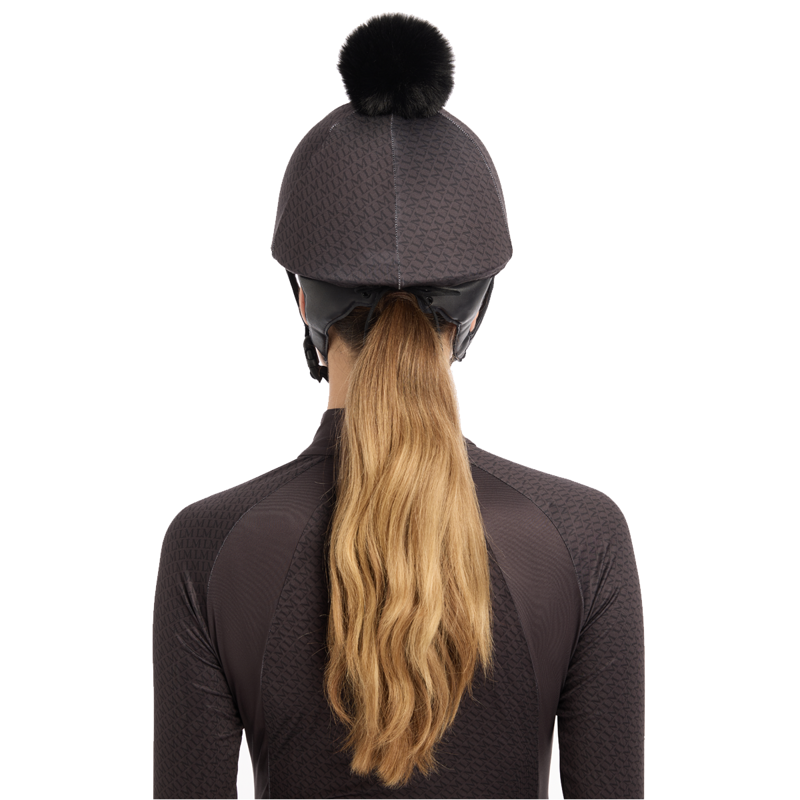 LeMieux Faith Hat Silk - Cinder-5