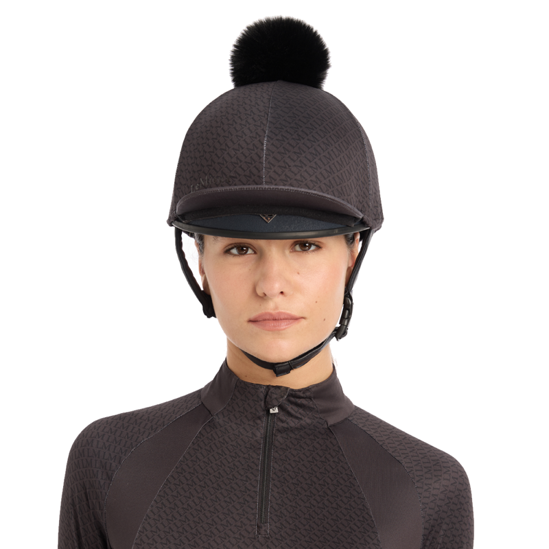 LeMieux Faith Hat Silk - Cinder-3