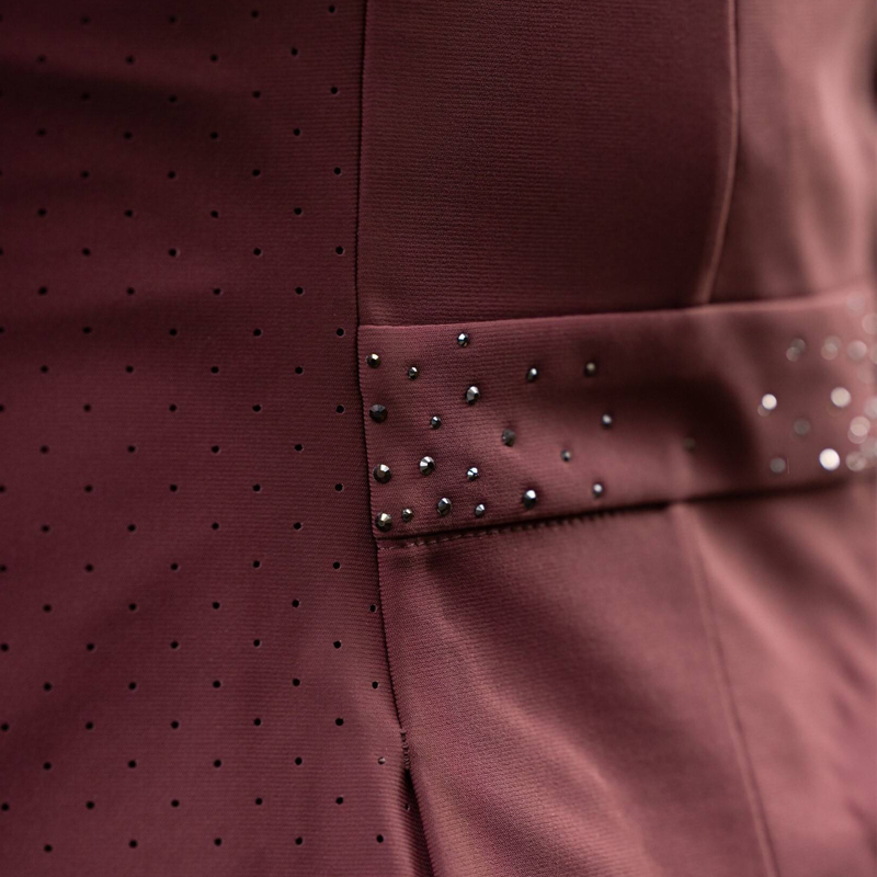 LeMieux Junior Pro Show Jacket - Burgundy-5