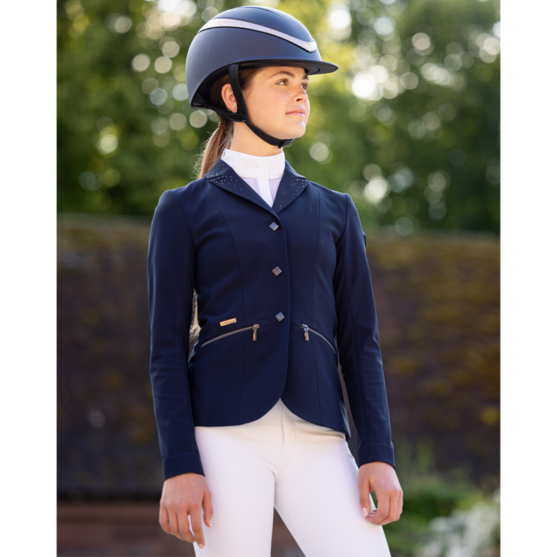 LeMieux Junior Pro Show Jacket - Navy-3