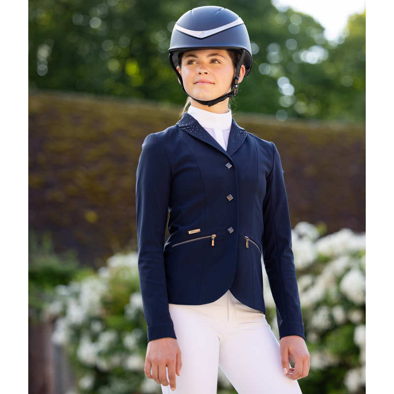 LeMieux Junior Pro Show Jacket - Navy-4