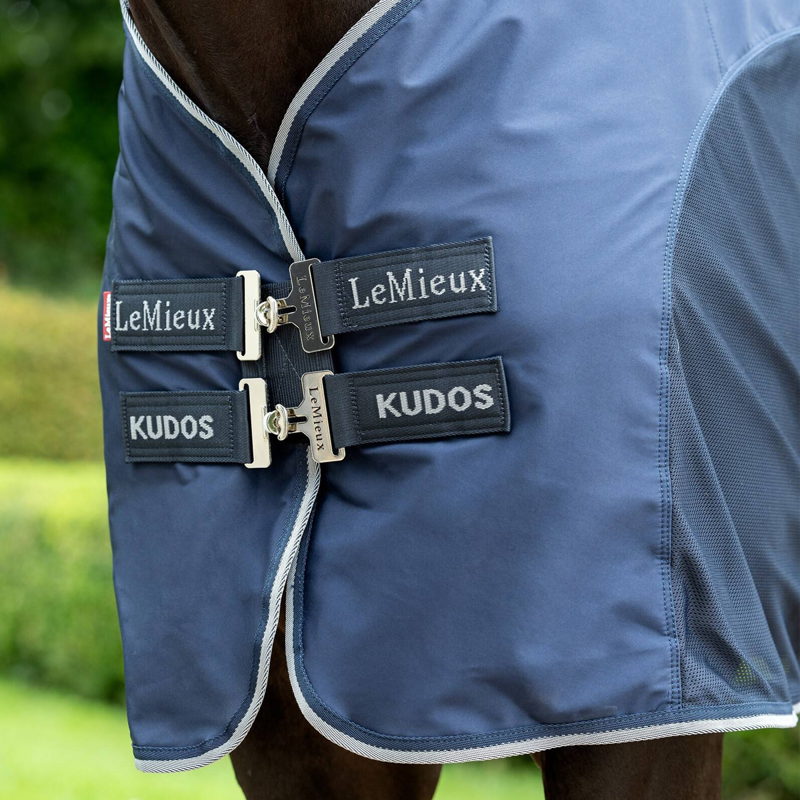 LeMieux Kudos Hybrid Cooler - Navy-3