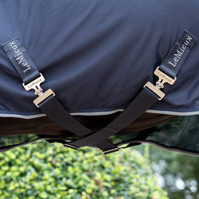 LeMieux Kudos Hybrid Cooler - Navy-2