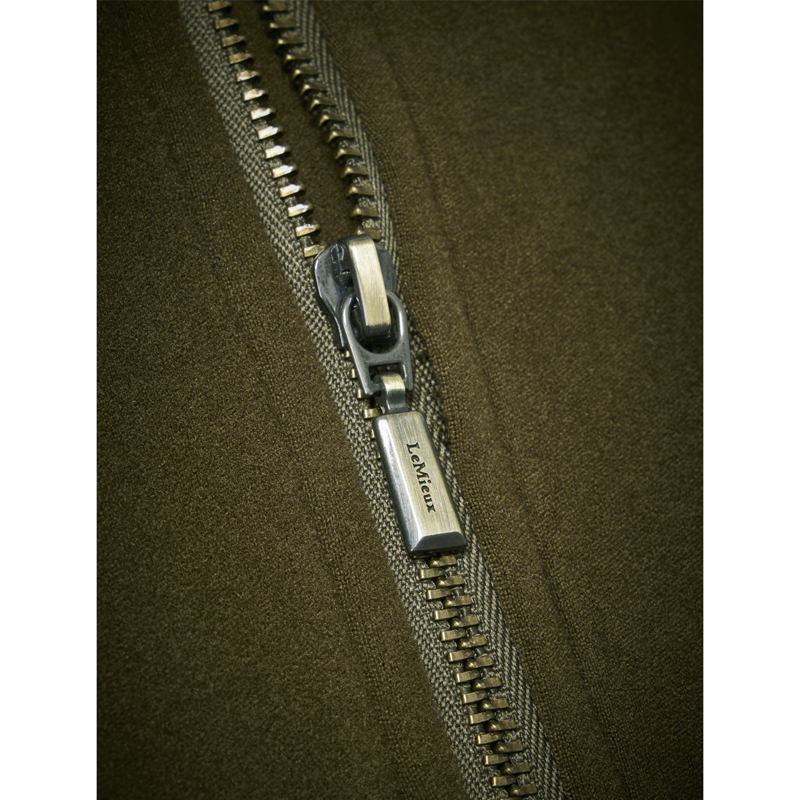 LeMieux Ladies Faye Fleece Zip Through - Alpine-6