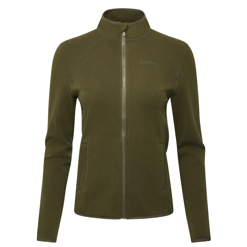 LeMieux Ladies Faye Fleece Zip Through - Alpine-1