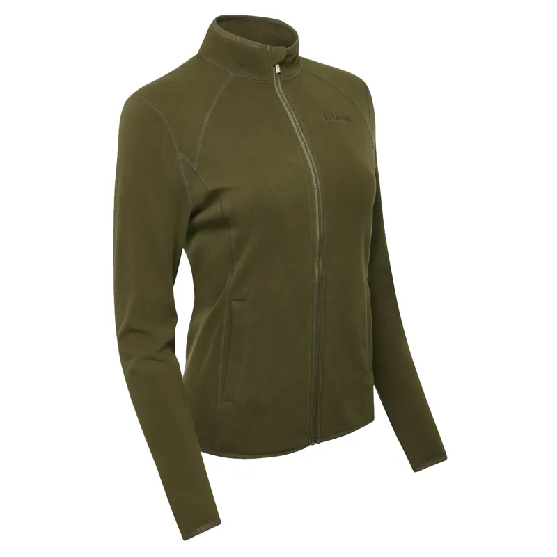 LeMieux Ladies Faye Fleece Zip Through - Alpine