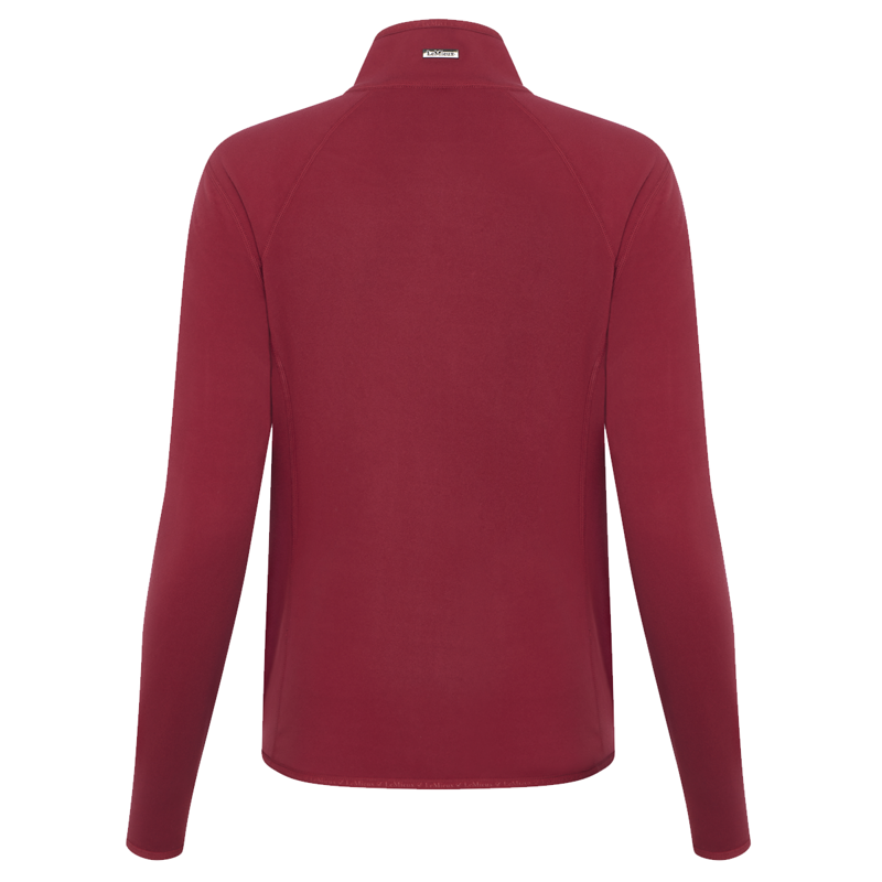 LeMieux Ladies Faye Fleece Zip Through - Ember-2