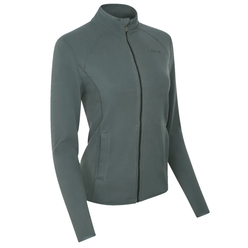 LeMieux Ladies Faye Fleece Zip Through - Petrol