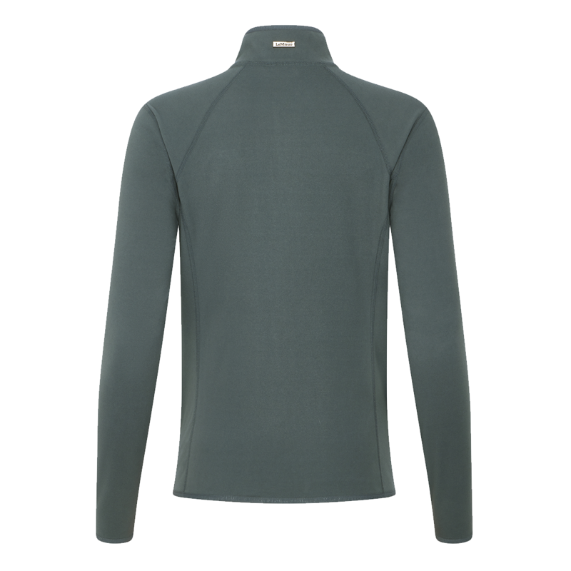 LeMieux Ladies Faye Fleece Zip Through - Petrol-2