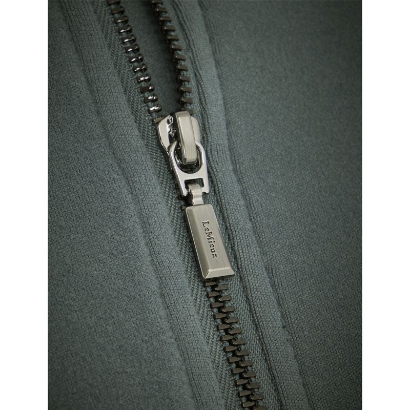 LeMieux Ladies Faye Fleece Zip Through - Petrol-7