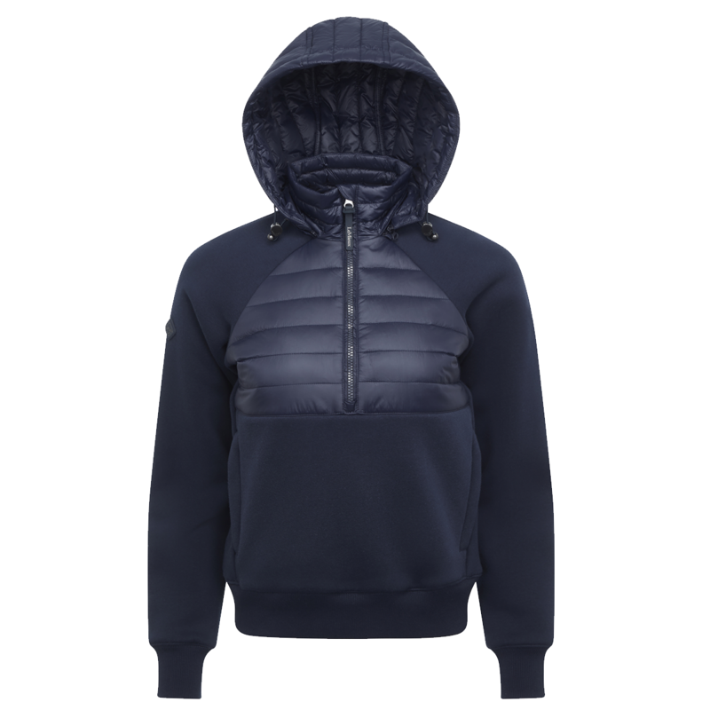LeMieux Ladies Harley Hybrid Hoodie - Navy-1