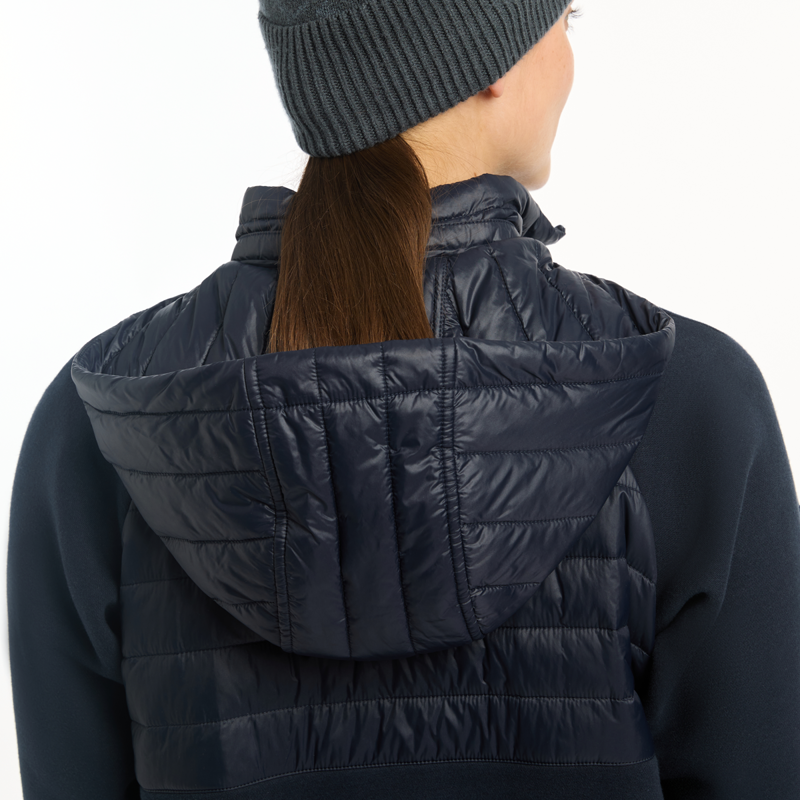 LeMieux Ladies Harley Hybrid Hoodie - Navy-5