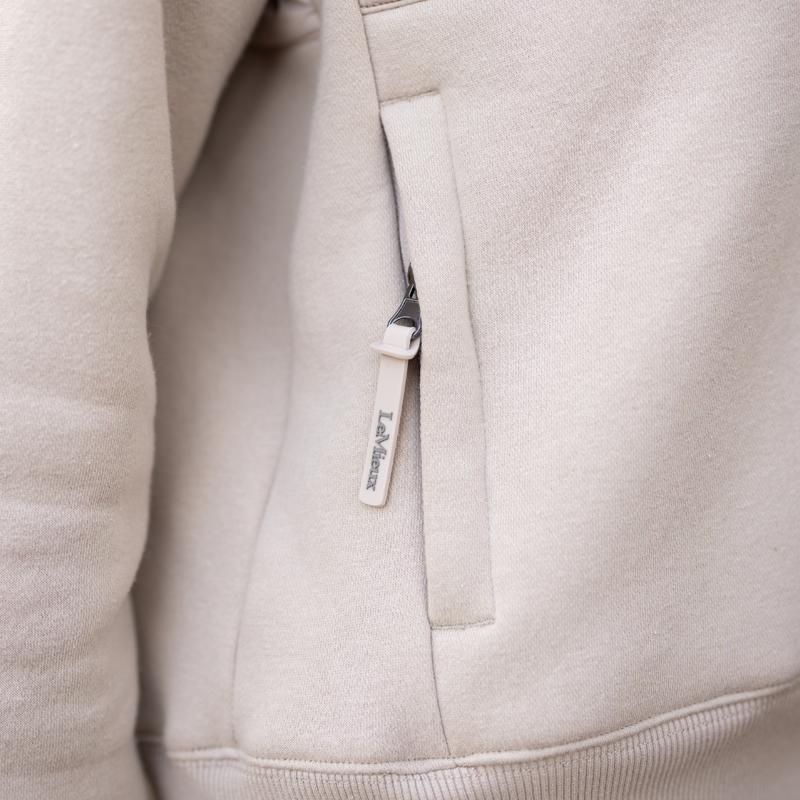 LeMieux Ladies Harley Hybrid Hoodie - Stone-7