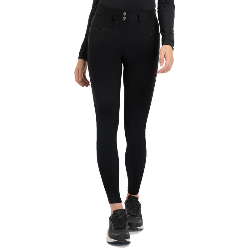 LeMieux Ladies Isabelle Knee Grip Breeches - Black