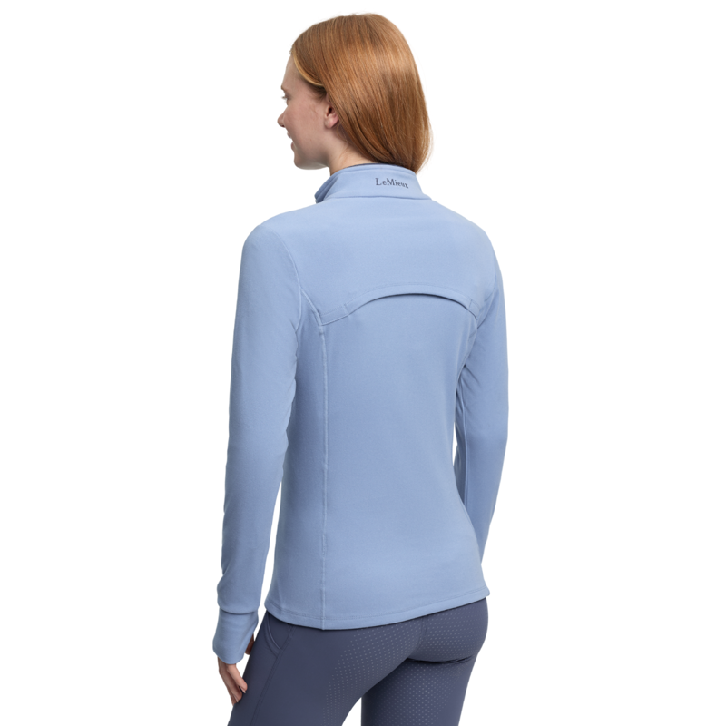 LeMieux Frances Quarter Zip Fleece - Powder Blue-2