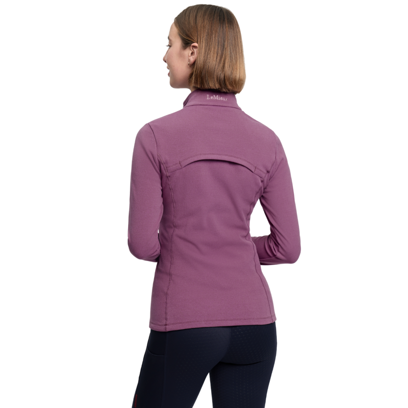 LeMieux Frances Quarter Zip Fleece - Mallow-2