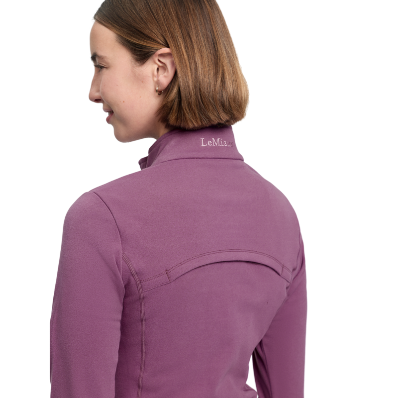 LeMieux Frances Quarter Zip Fleece - Mallow-4