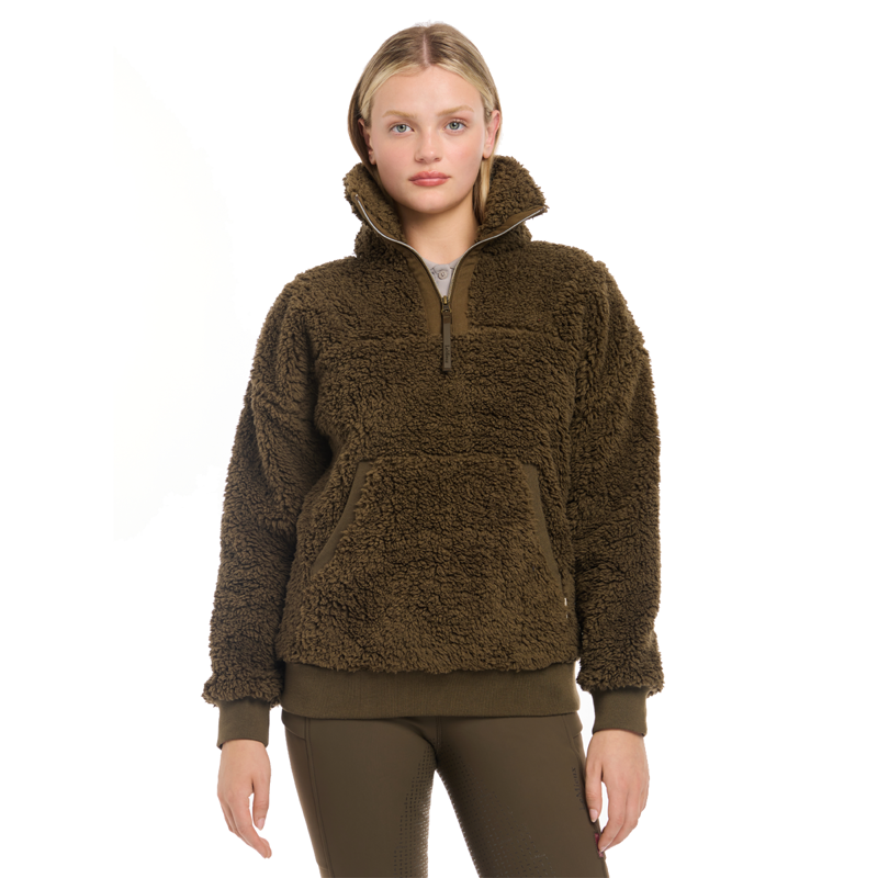 LeMieux Ladies Tara Teddy Fleece - Alpine-4