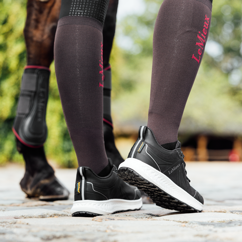 LeMieux Ladies Sport Trax 2.0 Waterproof Trainers - Black-10