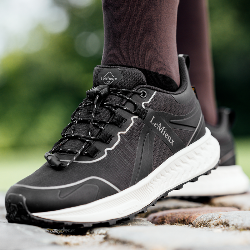 LeMieux Ladies Sport Trax 2.0 Waterproof Trainers - Black-8