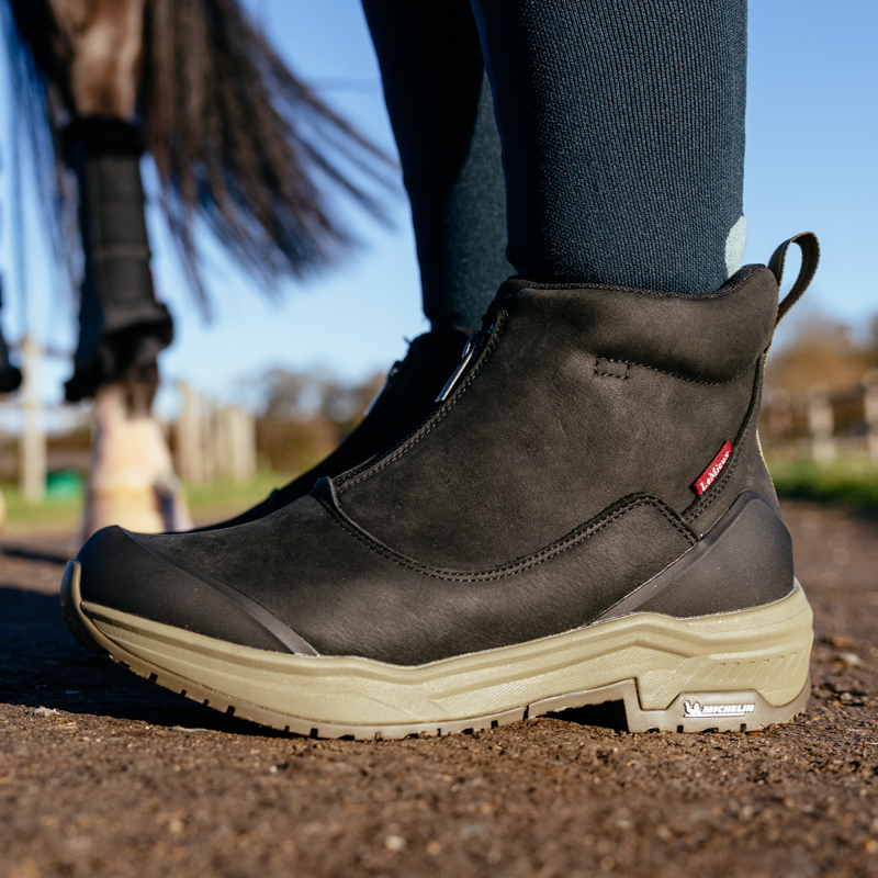 LeMieux Trex Waterproof Zip Boots - Black-6