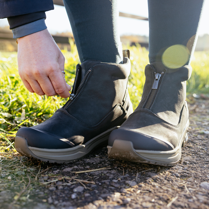 LeMieux Trex Waterproof Zip Boots - Black-4