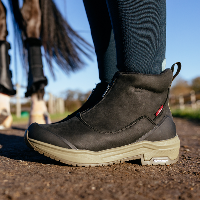 LeMieux Trex Waterproof Zip Boots - Black-3