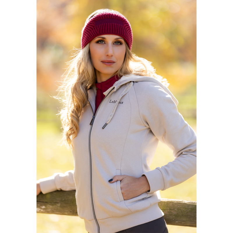 LeMieux Leia Lined Hoodie - Stone-7