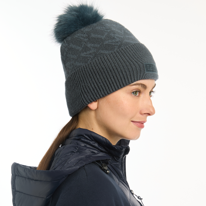 LeMieux LM Beanie - Petrol -3