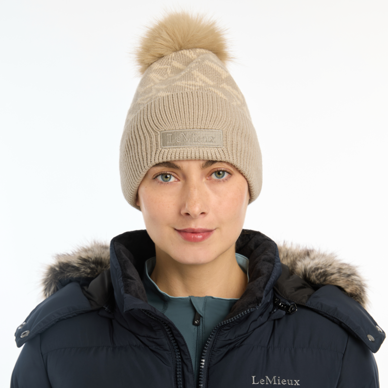LeMieux LM Beanie - Stone-2