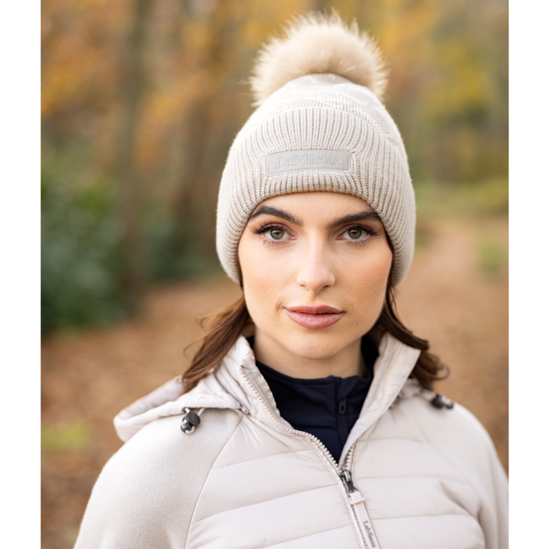 LeMieux LM Beanie - Stone-1