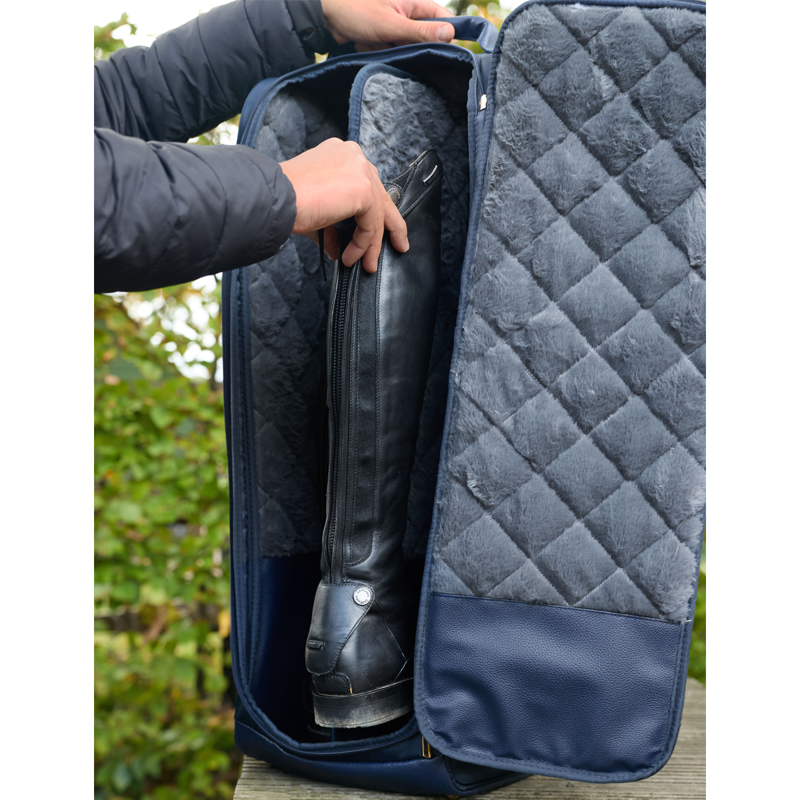 LeMieux Luxe Boot Bag - Navy-2