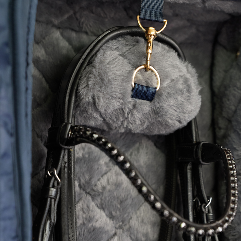 LeMieux Luxe Bridle Bag - Navy-5