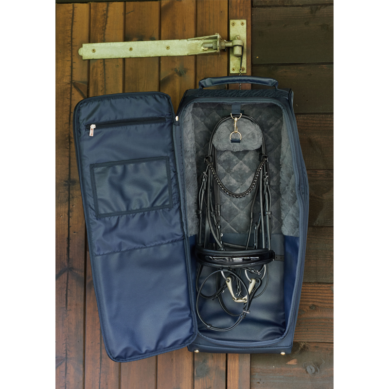 LeMieux Luxe Bridle Bag - Navy-3