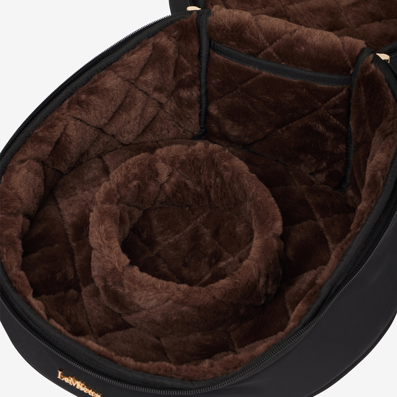 LeMieux Luxe Hat Box - Black-1