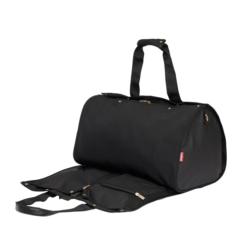 LeMieux Luxe Show Jacket Duffle Bag - Black-4