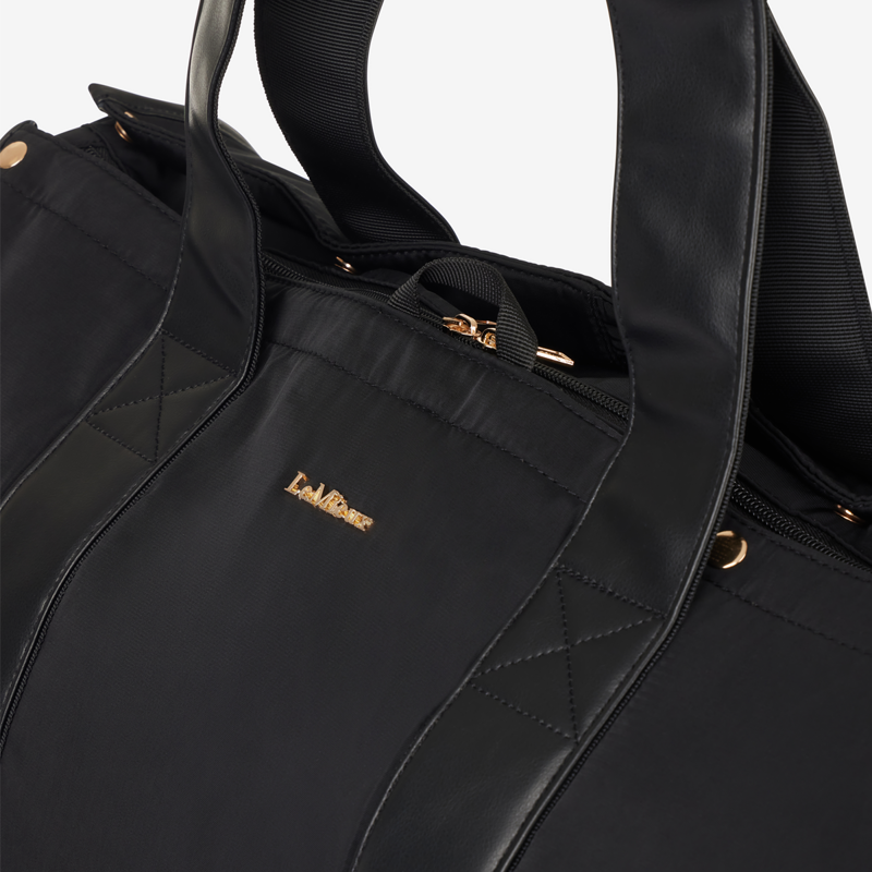 LeMieux Luxe Show Jacket Duffle Bag - Black-6