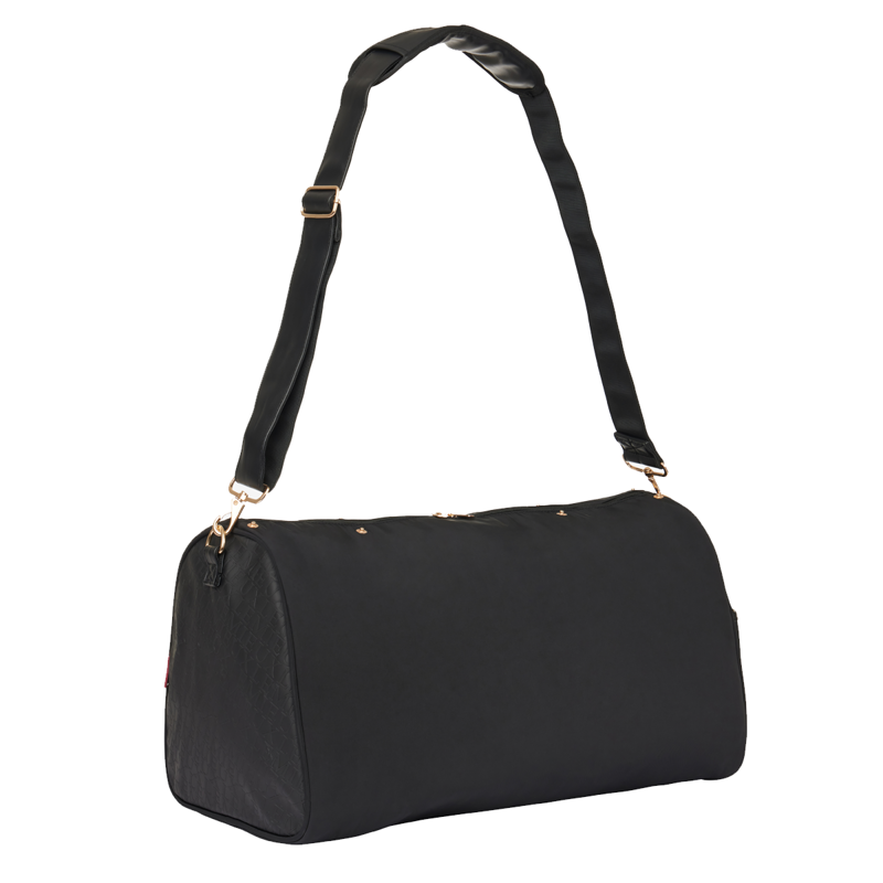 LeMieux Luxe Show Jacket Duffle Bag - Black-2